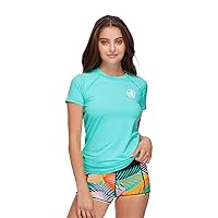 Women's Smoothies In Motion Solid Short Sleeve Rashguard