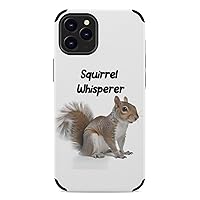 Cute Squirrel Compatible with iPhone 12/iPhone 12 Pro/12 Pro Max/12 Mini, Shockproof Protective Phone Case