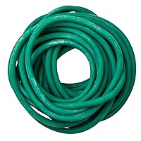 CanDo Exercise Tubing, 3, Latex, 25 Foot, Green, Exercise Equipment for at Home or in the Gym, Elastic Resistance Tubing for Dynamic Activities, Bulk Stretch Tubing for Clinics and Professional Use