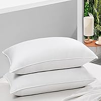 HARBOREST Bed Pillows Standard Size Set of 2 - Luxury Hotel Collection Down Alternative Pillows for Sleeping, 20 x 26 Inches
