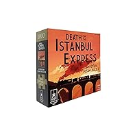 Murder Mystery Party | Classic Mystery Jigsaw Puzzle, Death on The Istanbul Express, 1,000 Piece Jigsaw Puzzle, Orange