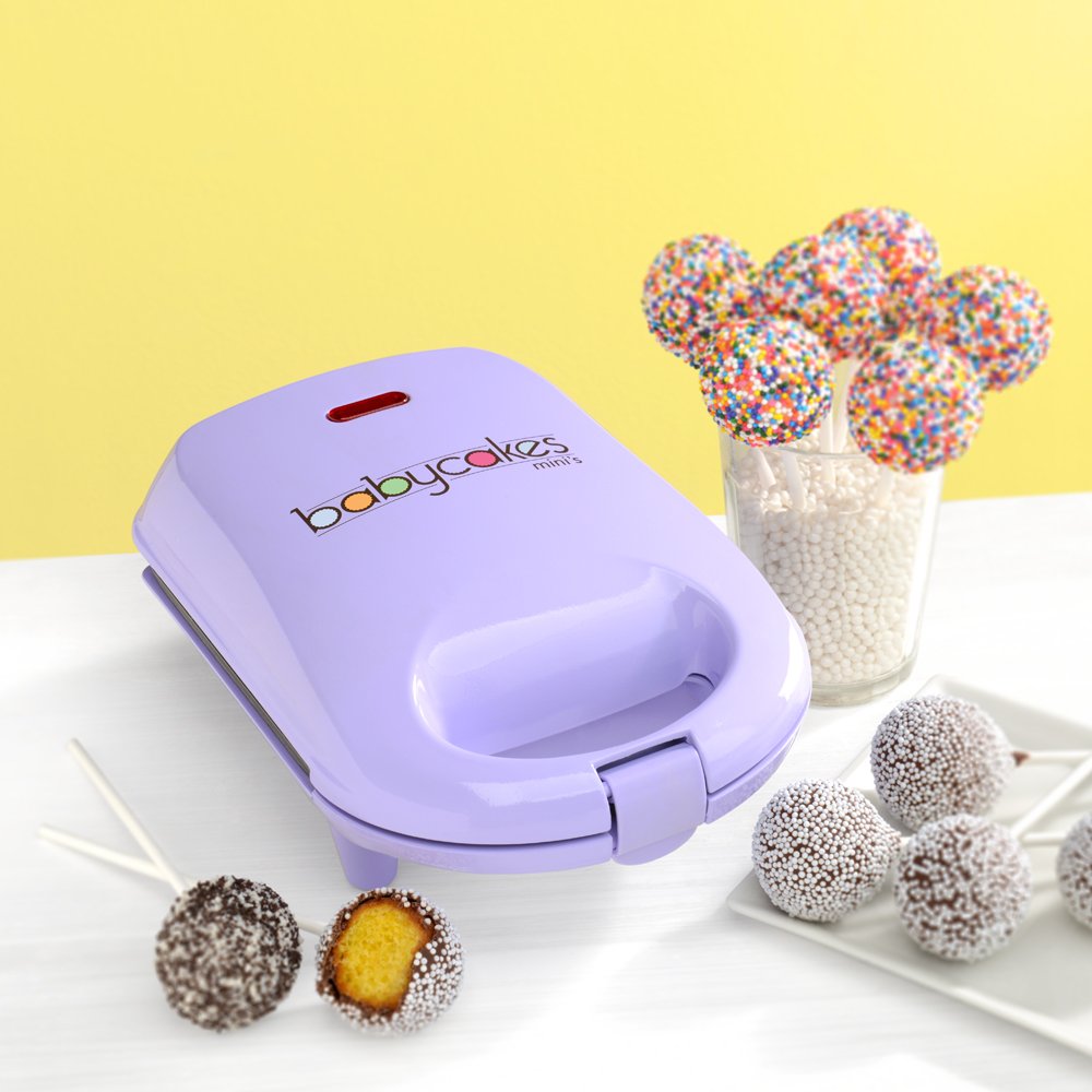 Babycakes Mini Maker Cake, 9-Pop, Purple