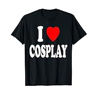 I Heart (Love) Cosplay Video Game Anime Character Convention T-Shirt