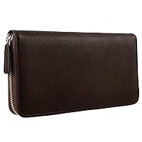 K2 KG-3364 Long Wallet, Glove Leather, Cowhide Leather, Men's