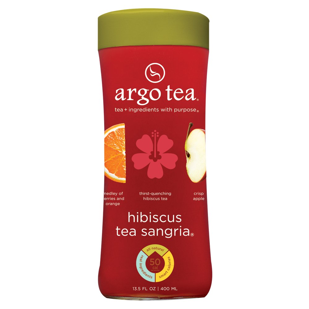 Hibiscus Tea Sangria Bottled Tea (Case of 12)