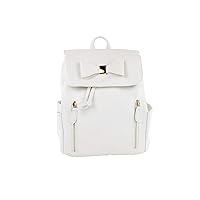 Women's Leather Bow Backpack