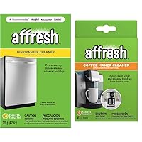 Affresh Dishwasher and Coffee Maker Cleaners | 6 Dishwasher Tablets + 3 Coffee Maker Tablets