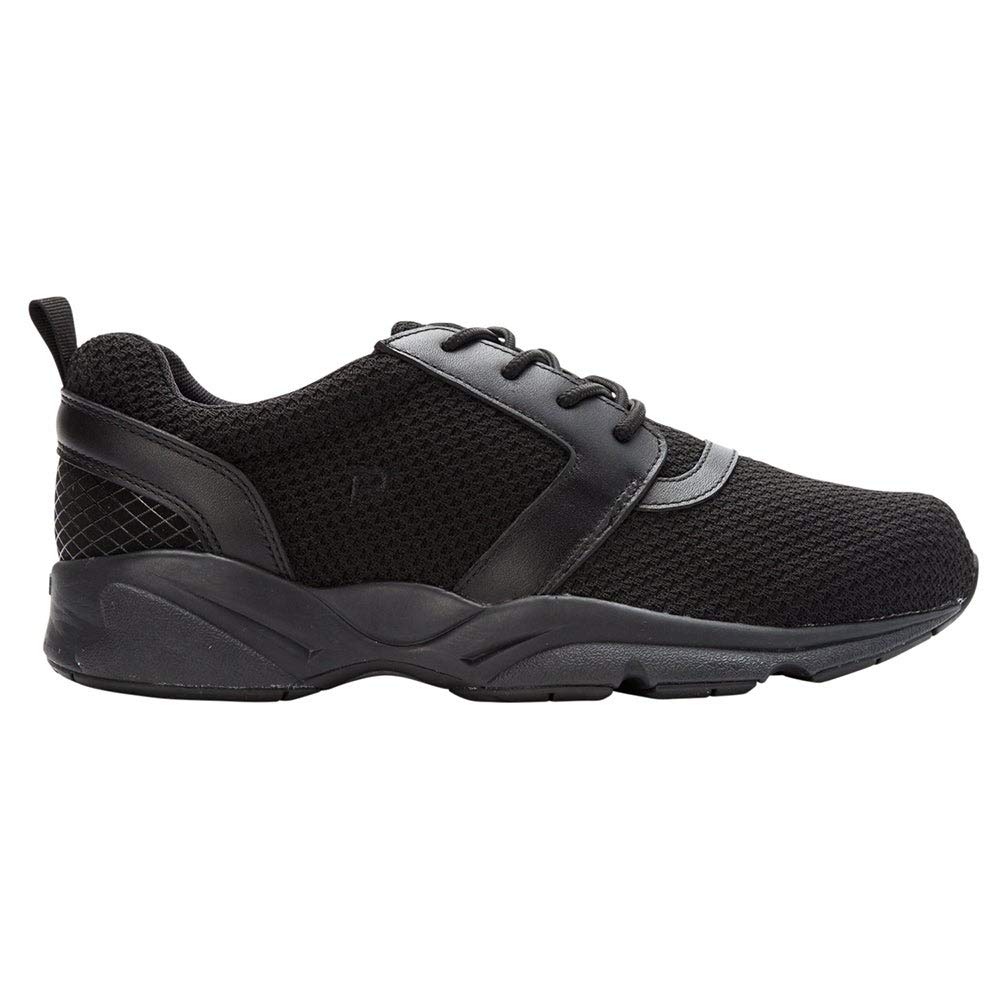 Propet Mens Stability X Walking Walking Sneakers Shoes - Black