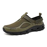 Men's Wading Hiking Shoes Breathable Hiking Trekking Off-Road Waterproof Shoes Anti-Slip Outdoor Low Top Lightweight Sneakers