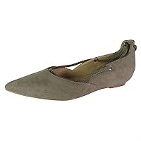 Steven Womens Getty Wraparound Flat Shoes, Grey, US 9