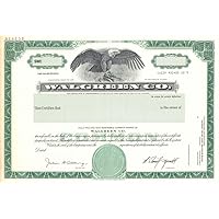 Walgreen Co. - Specimen Stock Certificate