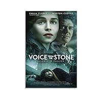 Voice from The Stone Wall Art Decor Canvas Prints Movie Posters Poster Decorative Painting Canvas Wall Art Living Room Posters Bedroom Painting 20x30inch(50x75cm)
