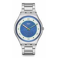 Swatch Unisex Dress Grey Watch Stainless Steel Quartz Splash Dance