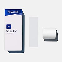 Rejuvaskin Scar Fx Silicone Sheeting – 1.5 inch x 5 inch Scar Tape for Small to Medium Surgical Scars - Silicone Tape for Soften, Flatten, Reduce and Recover Scars - Physician Recommended- 1 Sheet