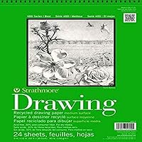 Strathmore 400 Series Recycled Drawing Pad, Medium Surface, 11