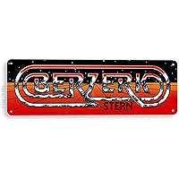 TIN SIGN Berzerk Arcade Game Room Mame Marquee Sign Retro Classic Gaming Console Metal Sign Decor C624