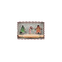 Mud Pie Christmas Cookie Cutter Set of 4