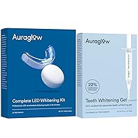 Auraglow Complete LED Kit & 22% Whitening Gel