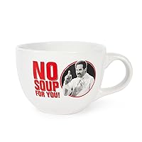 Seinfeld No Soup For You Ceramic Soup Mug, 24 Ounces