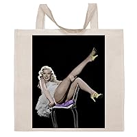 Betty Brosmer - Cotton Photo Canvas Grocery Tote Bag #IDPP911583