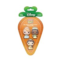 Funko Pocket Pop!: Disney - Easter Tiana, Belle, & Cinderella 3-Pack