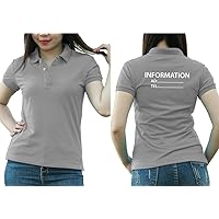 Add Custom Personalize Your Logo Text. Embroider On Polo & T-Shirt with Multi Sides – Sizes - Colors. Pack of 10 Beige
