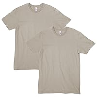 American Apparel Unisex CVC T-Shirt, Style G2001CVC, 2-Pack