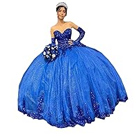 2024 Popular Queen Style Floral Flowers Ball Gown Quinceanera Prom Dresses with Cape Glitter