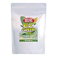 MAEDA-EN EZ Green Sen-cha Instant Green Tea Powder 300g Japanese Origin for Latte Smoothies and Baking 09298 1pk