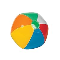 Inflatable 12 Inch Multicolored Beach Balls, Set of 12