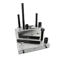 ABN Universal Drill Press Support Block Plate Tool Set Kit, 30 Ton – Bearing and Bushing Repair Removal Installation