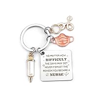 Nurse Graduation Gift for Women Nurse Keychain Nurses Week Gifts Graduation Presents for Nurses Appreciation Gifts