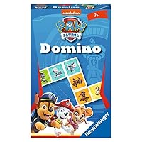 Ravensburger 20845 Gift Game-20845-Paw Patrol Domino-The Famous Tile Game for Children from 3 Years, Multicoloured