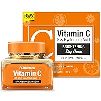 StBotanica Vitamin C Brightening Day Cream With SPF 30 UVA/UVB PA+++, 50g - For Radiant Youthful Looking Skin