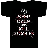 Keep Calm & Kill Zombies T-Shirt | XL