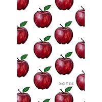 Notes: Hand-drawn Apples on White Background Notebook Journal Notes: Hand-drawn Apples on White Background Notebook Journal Paperback