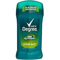 Degree Men Anti-Perspirant Deodorant Invisible Stick Extreme Blast - 2.7 oz, Pack of 6