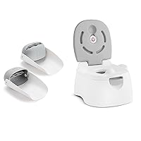 Munchkin® 2pk Extend™ Faucet Extenders and Arm & Hammer Multi-Stage 3-in-1 Potty Seat, Grey