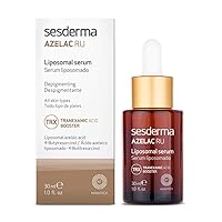 Sesderma AZELAC RU Facial Serum 1.0 fl. Oz for hyperpigmentations Dark spots correction Dull skins Depigmenting Serum