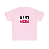 Best Mom Mother's Day Fashion T-Shirt - Light Pink - XXLarge