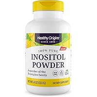 Inositol Powder, 113.4 g - for Skin, Hair & Nail Health - Vitamin B8 Powder Supplement - Part of The B Complex Family - Vegan, Non-GMO & Gluten-Free Supplement - 4 Oz