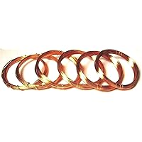 Assorted Sizes Dead Soft Copper Wire 18,20,22,24,26,28 Ga / 10 Ft Each- Craft - Hobby - Jewelry Making - Wire Wrapping
