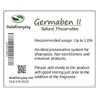 Germaben II - Natural Preservative - Clear Liquid Preservative - Great for making lotion, cream and shampoo- 8oz