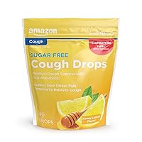 Ricola Big Bag Sugar Free Cough Drops Drops 2245, Lemon, lemon mint, 45  Count, pack of 1