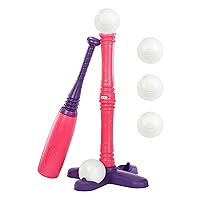 Little Tikes T-Ball Set,Pink, 5 Balls, for Toddlers Ages 18+ Months – Amazon Exclusive
