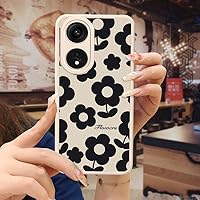 Cartoon Youth Lulumi Phone Case for Oppo A1 Pro 5G, Simple Personality Taste Funny Men's and Women's Silica Gel Cute Luxurious dust-Proof Couple Creative Cartoon Protective Lambskin Back Cover, 5