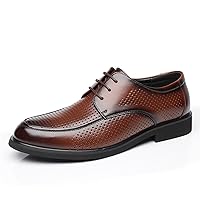 Oxford Dress Shoes for Men Formal Business Shoes Wedding Casual Modern Work Shoes Leather