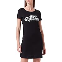 Love Moschino Chic Logo Cotton T-Shirt Women's Dress