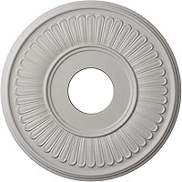 Ekena Millwork CM15BEUWF Berkshire Ceiling Medallion, 15 3/4