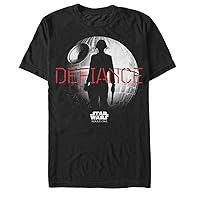 Men's Rogue One Jyn Death Star Defiance Graphic T-Shirt
